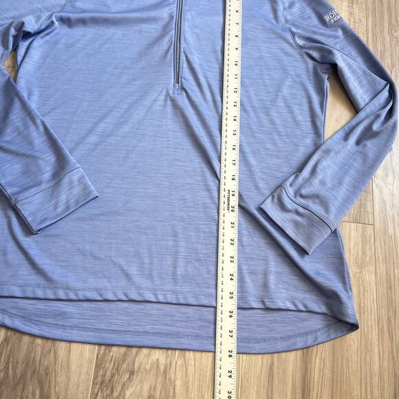 Greg Norman Mens Extra Large Blue 1/4 Zip Pullover Long Sleeve Golf - Picture 3 of 9